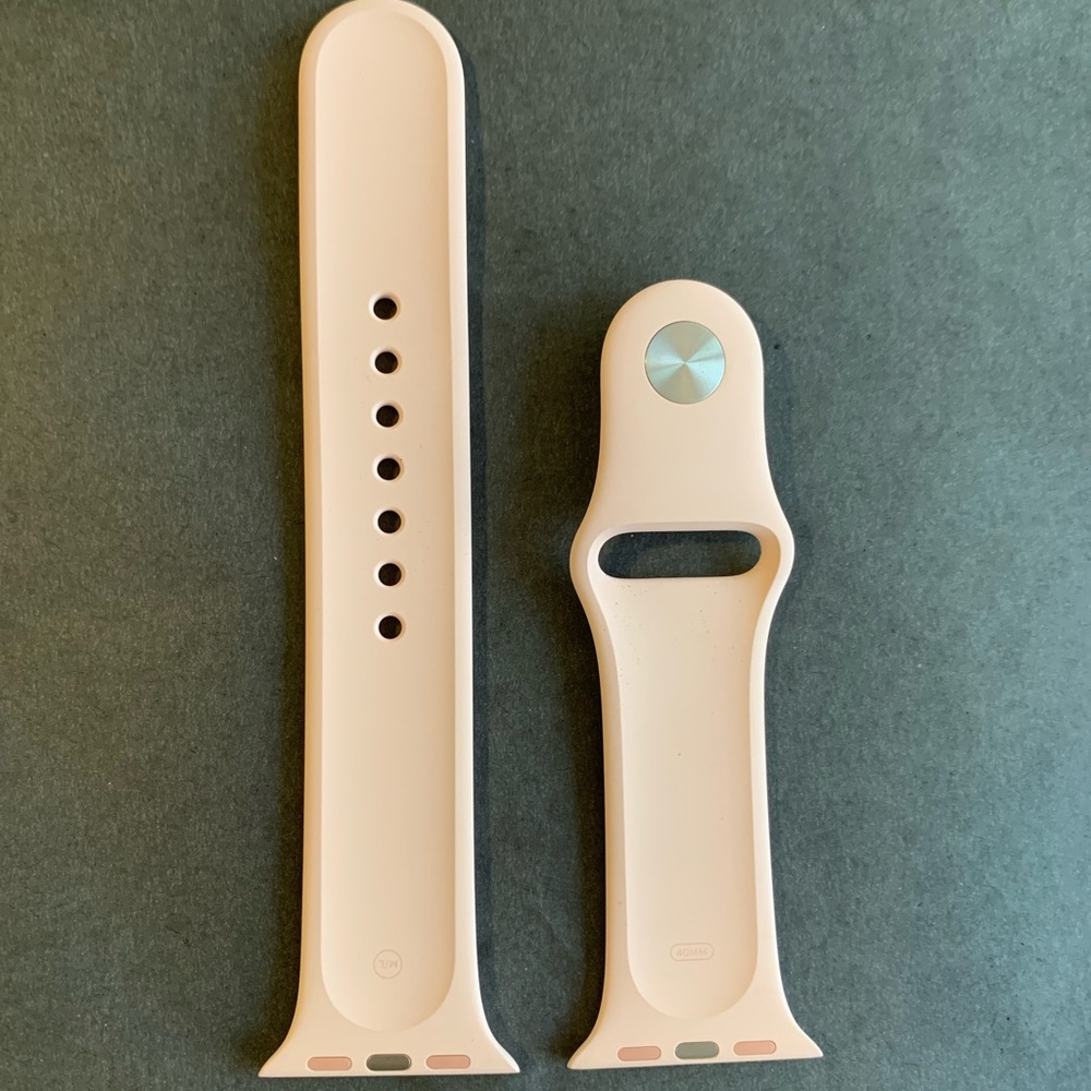 OEM Apple Watch Sport Band - Pink Sands 40mm & 44mm S/M/L